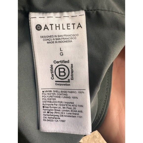 Unavailable - ATHLETA Rainout Sutra Bali Green Hooded Jacket - Picture 6 of 7